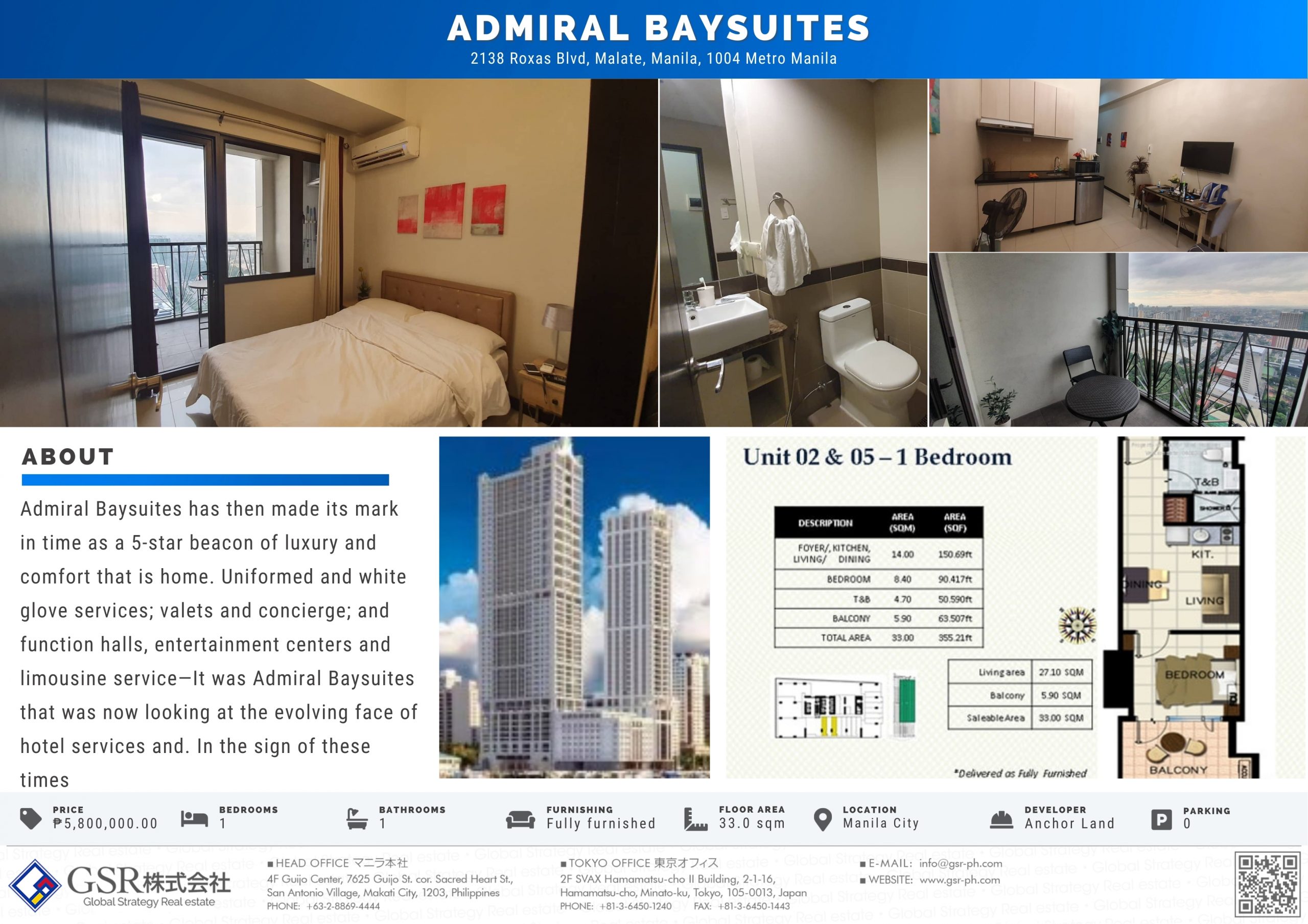 Admiral Baysuites Condominium